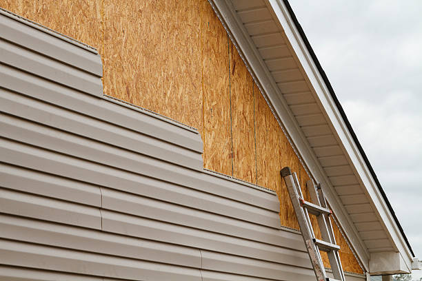 Professional Siding Repair technician working in Hanover, VA
